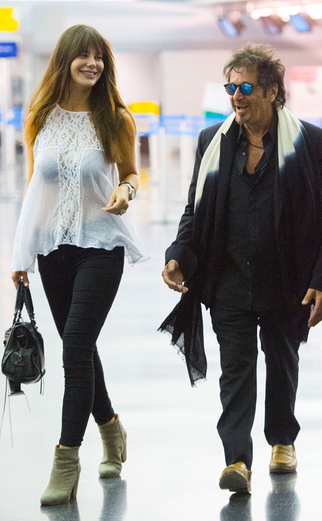 Al Pacino, 74, Is All Smiles With 35-Year-Old Girlfriend Lucila Sola